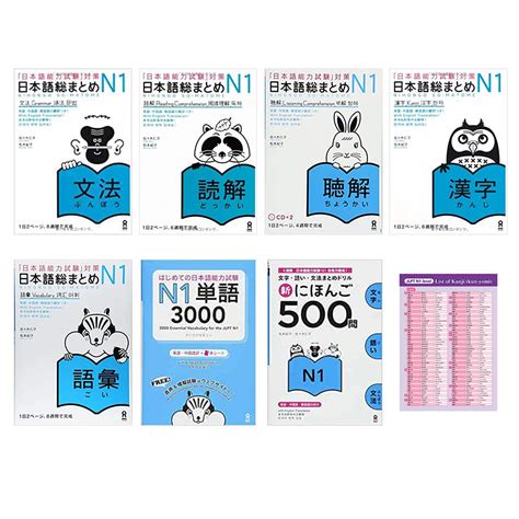 Buy Nihongo So Matome JLPT N1 Tango Vocabulary Practice Questions and ...