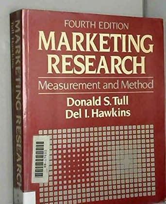 Buy Marketing Research: Measurement and Method Book Online at Low ...