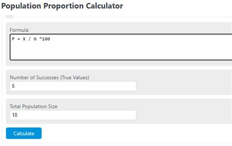 Population Proportion Calculator 的图像结果