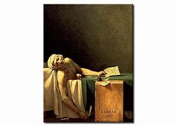 Image result for Death of Marat Jacques Louis David
