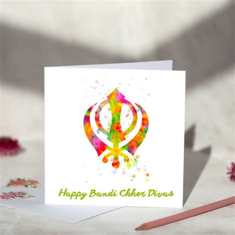 Khanda Bandi Chhor Divas Card By Beauty and the Button