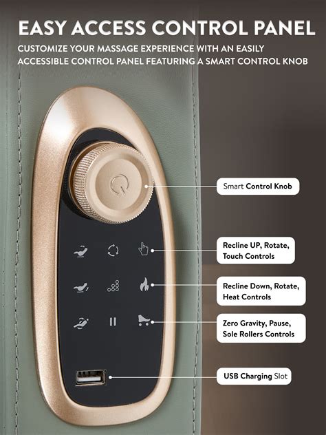 Buy Cult Zen Massage Chair with Zero Gravity, SL Track 2D Massage ...