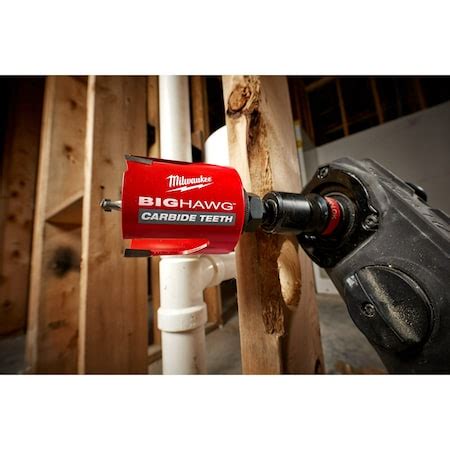 Milwaukee Tool 9 pc. BIG HAWG with Carbide Teeth Hole Saw for Nail ...