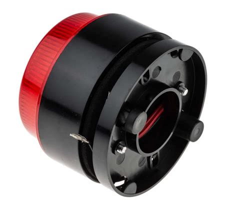RS PRO | RS PRO Red Flashing Beacon, 18 → 30 V dc, Stud Mount, Surface ...