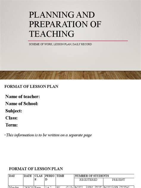 Image result for Lesson Plan Record Model