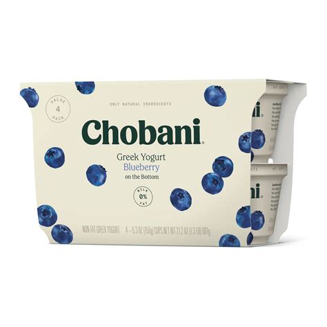 Chobani Greek Yogurt Blueberry Nutrition Facts | Besto Blog