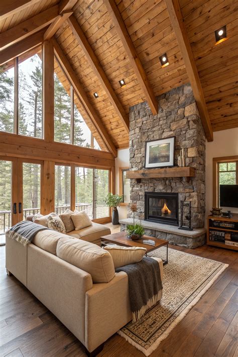25 Modern Cabin Interior Design Ideas That Blend Comfort And Style