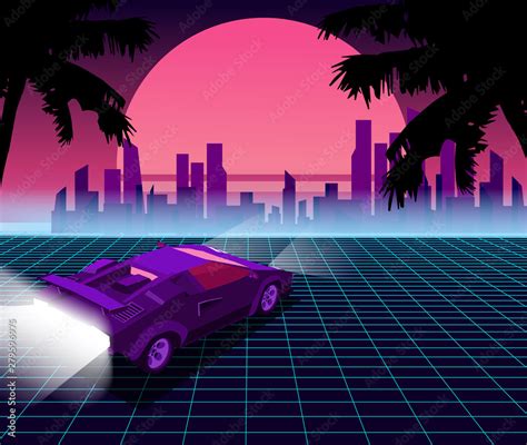 Create a 80 S Retro-Future Vector 的图像结果