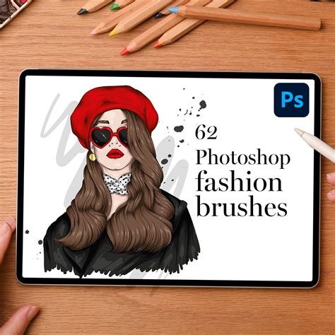 Photoshop Fashion Brush Set Photoshop Texture Brush Photoshop Brushes ...