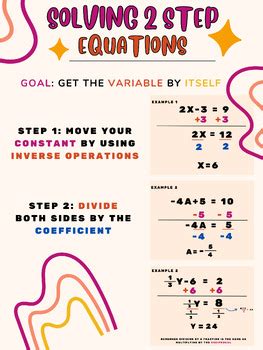 Image result for Solving 2 Step Equations