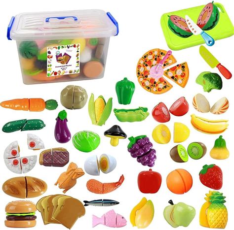 IQ Toys 92 PCS Cutting Food Play Set for Kids India | Ubuy
