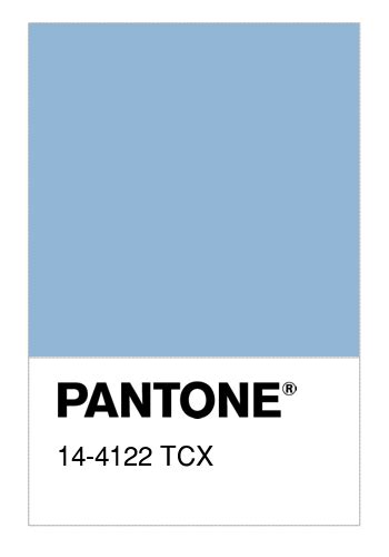 Colore PANTONE® 14-4122 TCX Airy Blue - Numerosamente.it