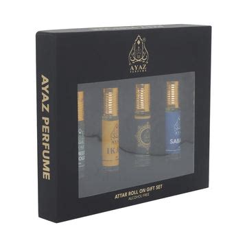 Ayaz Attar Gift Set Combo ( Pack of 4 )