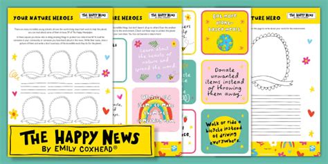 FREE! - The Happy Newspaper: Become a Nature Hero - Twinkl