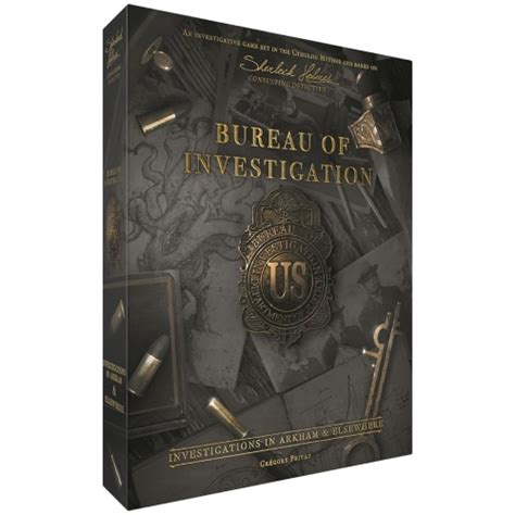 Bureau of Investigation: Investigations in Arkham & Elsewhere |www ...