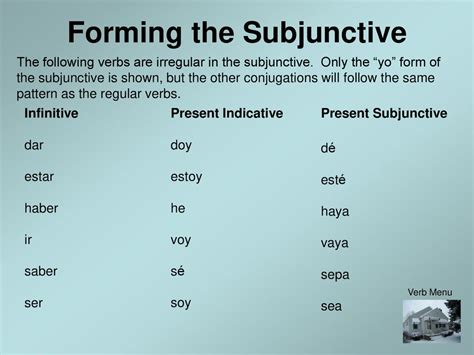 LOVE IT!!! Present Subjunctive Learn it! Practice it! Master it! - ppt ...
