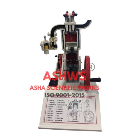 FOUR STROKE PETROL ENGINE MODEL – Asha Scientific Works