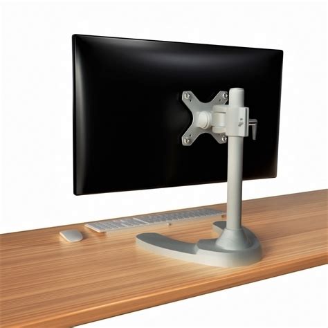 Rife Adjustable LCD Monitor Stand, Freestanding Desk Mount for 13 to 32 ...