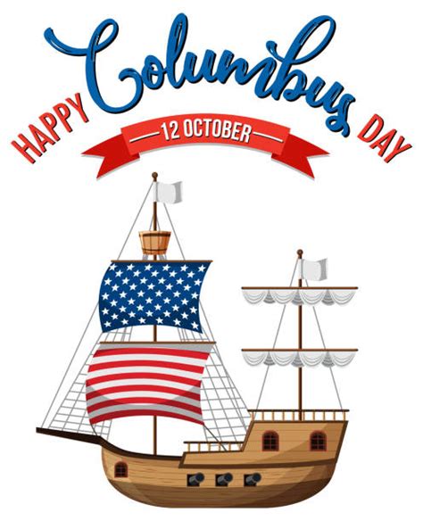 60+ Columbus Day Clipart Stock Illustrations, Royalty-Free Vector ...