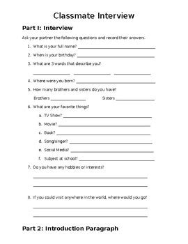 Class Interview 的图像结果