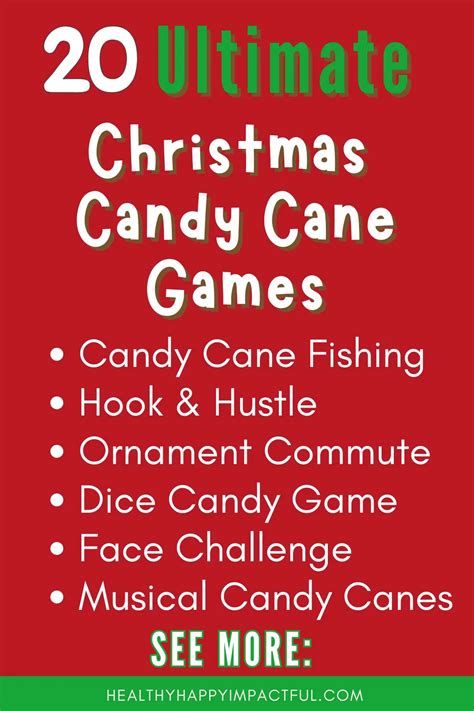20 Hilarious Candy Cane Games That Make Your Holiday Sweet