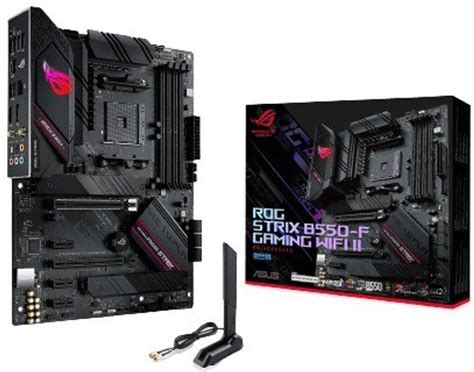 ASUS ROG STRIX B550F GAMING WIFI-II AM4Socket ATX AMD B550 Chipset DDR4 ...