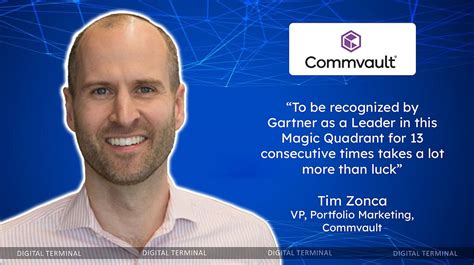 Commvault Named Leader for 13th Time in 2024 Gartner Magic Quadrant