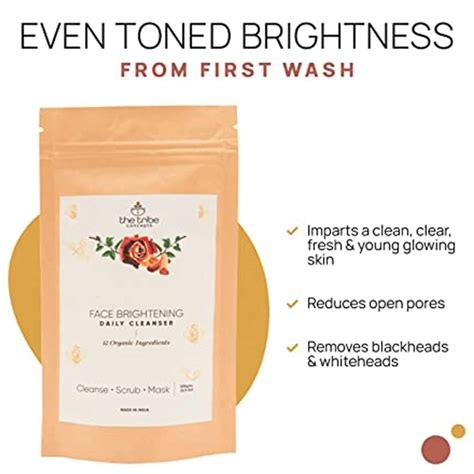 Buy THE TRIBE CONCEPTS FACE BRIGHTENING DAILY CLEANSER/WITHOUT STEEL ...
