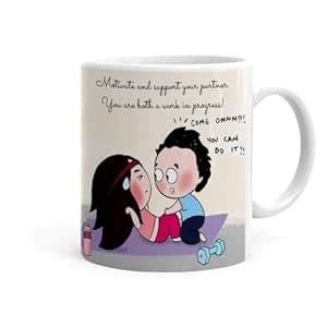 Buy Khakee Motivatie and Suport Printed Coffee Mug (325 Ml)-for ...