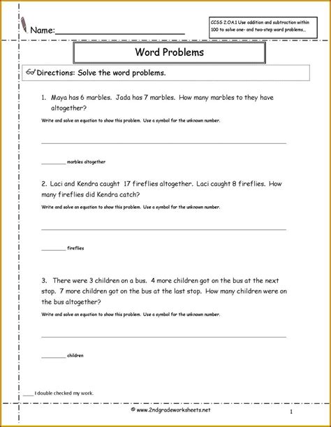 Image result for Division Math Word Problems Worksheet