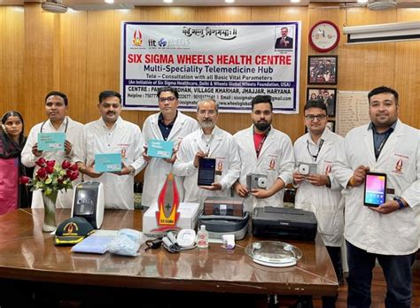 Six Sigma India Wheels Global USA launched 10 Rural Telemedicine’s ...