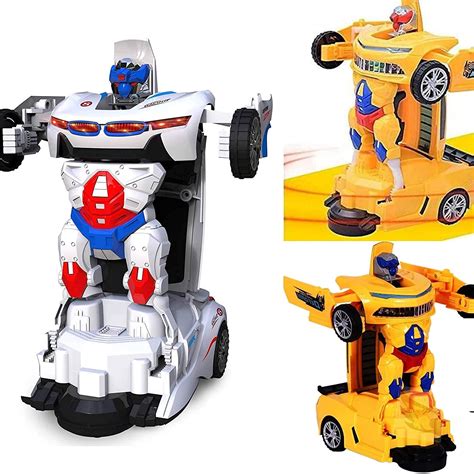Sunzita Car to Robot Auto-Convertible Transformation Robot Car Toy for ...
