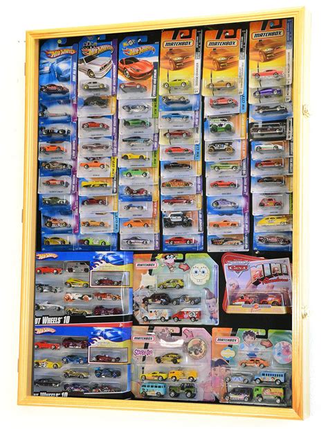 Hot Wheels/Matchbox for Cars in Retail Boxes Display Case Cabinet w/UV ...