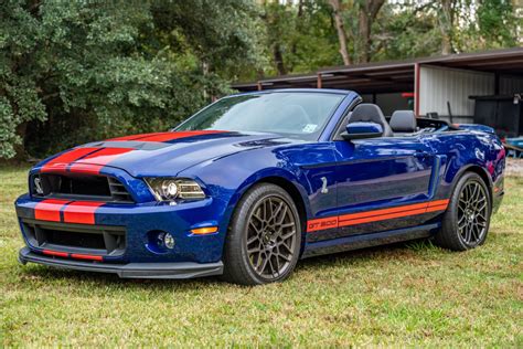 2,700-Mile 2013 Ford Mustang Shelby GT500 Convertible for sale on BaT Auctions - sold for ...