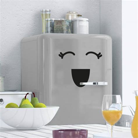 Fridge - Face 3 Wall sticker | wall-art.com