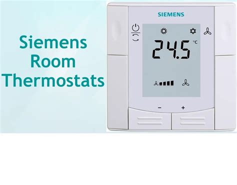 Fan Regulator - Siemens Thermostat RDF300 Touch Screen Fan Regulator ...