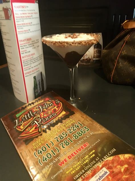 Menu at Little John's Pizza pizzeria, Warwick