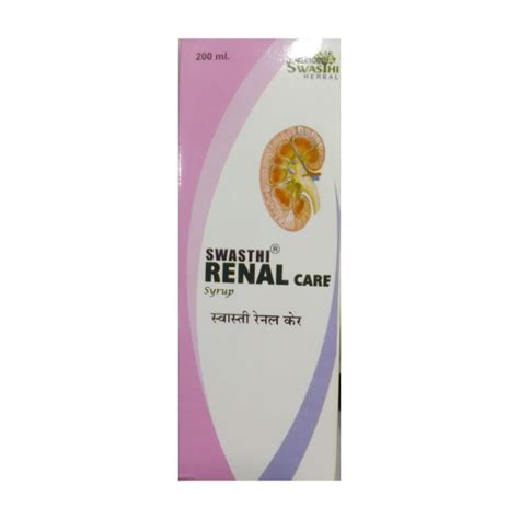 Buy Swasthi Renal Care Syrup (200ml) - Uses, Benefits & Dosage