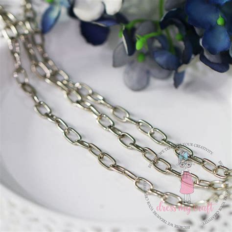 Big Loop Silver Chain – CRAFTERS CORNER