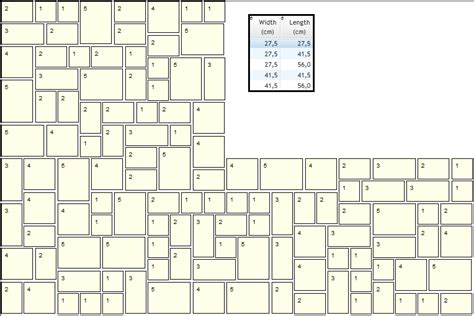 Image result for 4-Size Tile Pattern