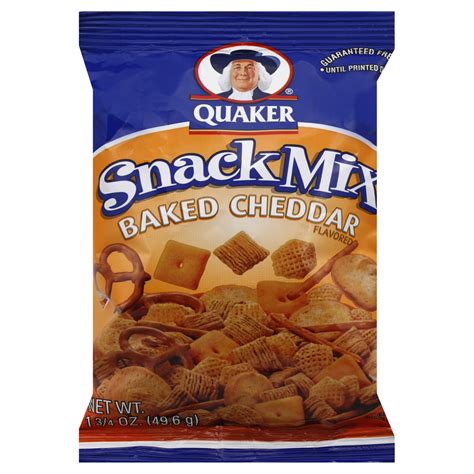 Quaker Baked Cheddar Snack Mix For Sale at Michelle Ma blog