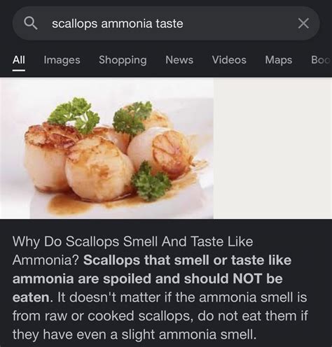 What Does Taste Like Ammonia