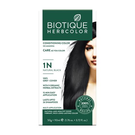 Biotique Herbcolor Conditioning Hair Colour l Ammonia Free Hair Color l ...