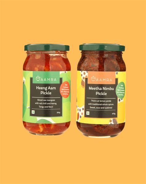 Gobhi Gajar Shalgam & Stuffed Red Chilli Pickle Combo | Buy Pickles ...