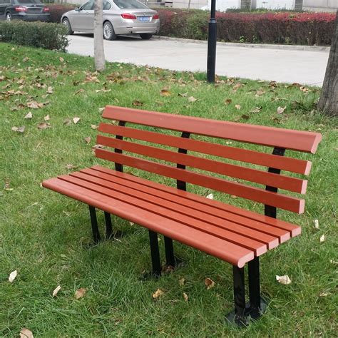 公园椅户外长椅不锈钢木休闲座椅园林成品坐凳室外等候椅铁艺长凳-阿里巴巴