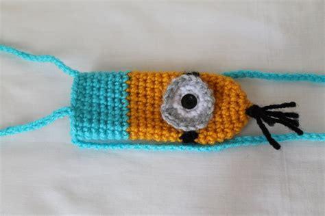 Turquoise Minion Men Thongs, Crochet Sexy Men's Thong, Gift Underwear ...