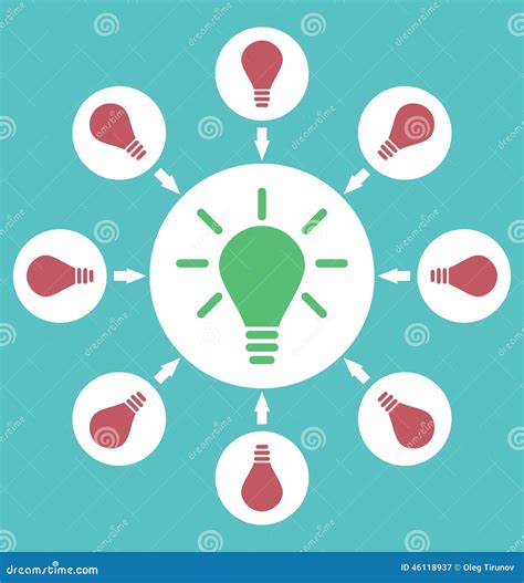 Icon Process of Generating Ideas To Solve Problems, Birth of the Stock ...