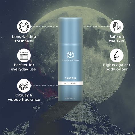 Body Spray | Captain | The Man Company
