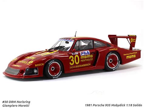 1981 Porsche 935 Mobydick MOMO 1:18 Solido scale model car collectible ...
