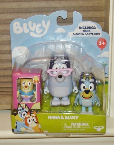 Bluey Nana & Bluey With Bartlebee figures Brand India | Ubuy